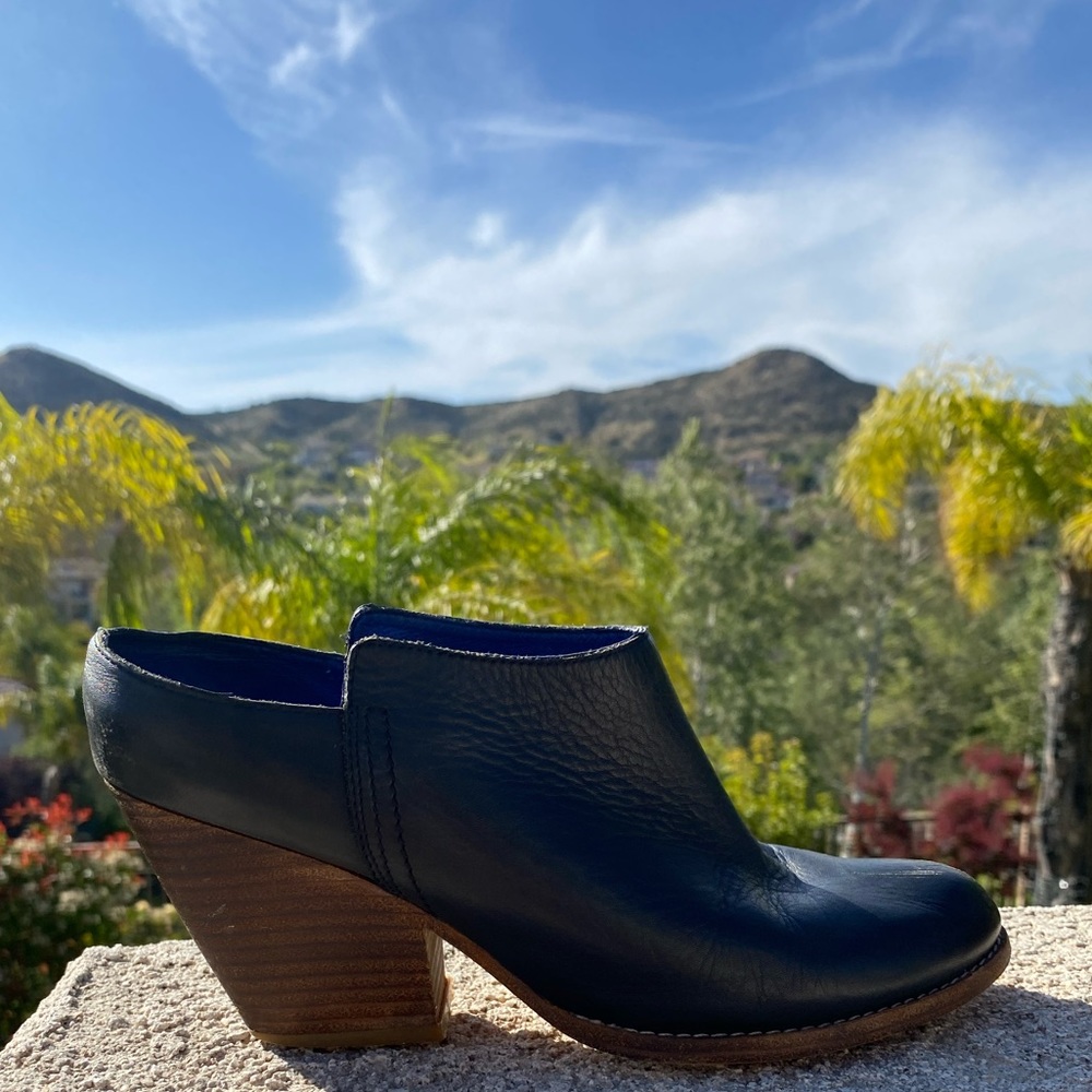 Jeffrey Campbell Navy Ankle Booties